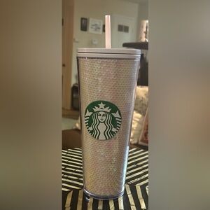 Starbucks Iridescent Sequin Tumbler
